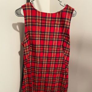 Plaid dress